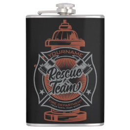 Feuerlöschhilfe-Team Flachmann