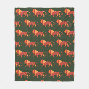 Feuerlöschlampe Fleecedecke