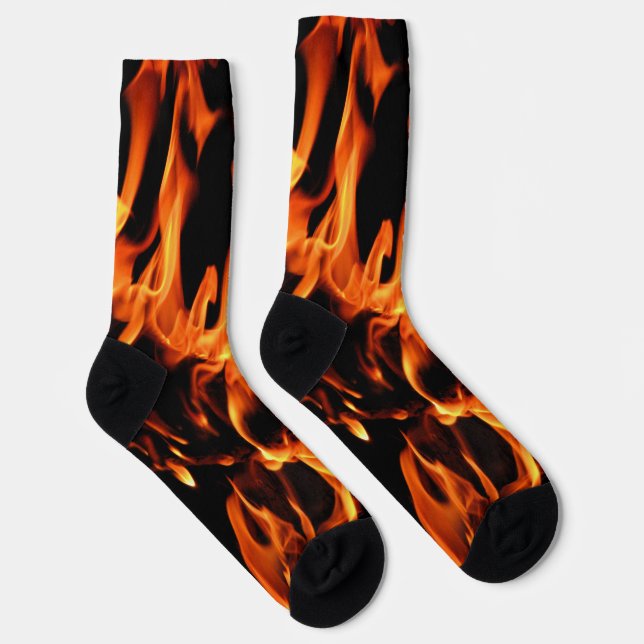 Feuerlöschlampen Socken (Rechts)