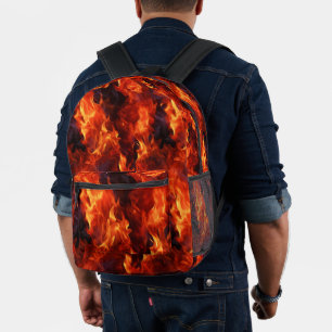 Feuerlöschmuster Bedruckter Rucksack