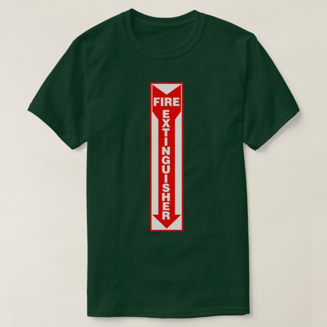 Feuerlöschzeichen T-Shirt (Design vorne)