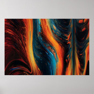 Feuermatte Poster