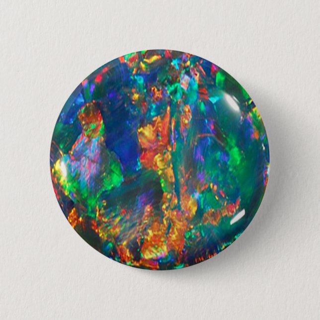 Feueropal Button (Vorderseite)