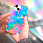 Feueropal-Imitate-Folie iPhone-Gehäuse<br><div class="desc">Bitte beachten Sie,  dass der irisierende Effekt nicht real ist,  sondern nur simuliert</div>