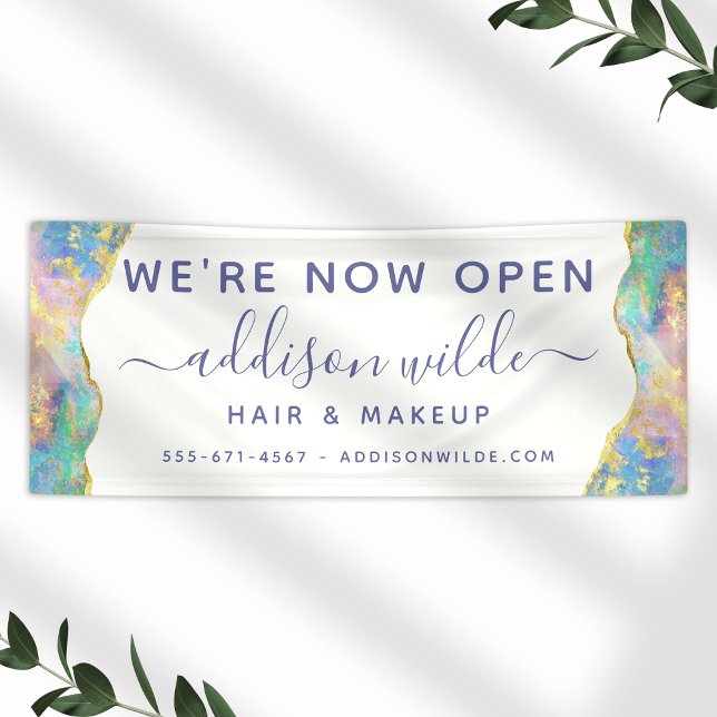 Feueropal-Rainbow-Edelstein-Banner Banner (Von Creator hochgeladen)