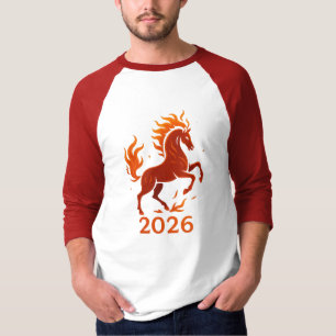 Feuerpferd 2026 T-Shirt