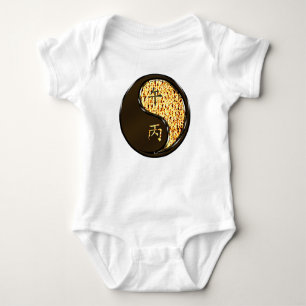 Feuerpferd Baby Strampler