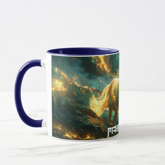 FEUERPFERD - CHINESISCHES STERNZEICHEN -  TASSE (Links)
