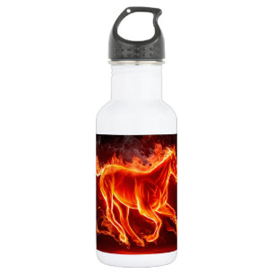 Feuerpferd Edelstahlflasche