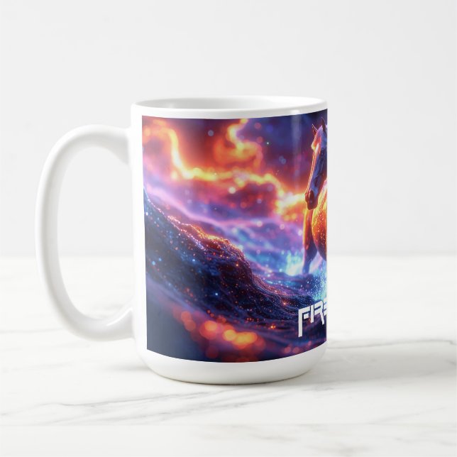 FEUERPFERD - SHENG XIAO -  KAFFEETASSE (Links)