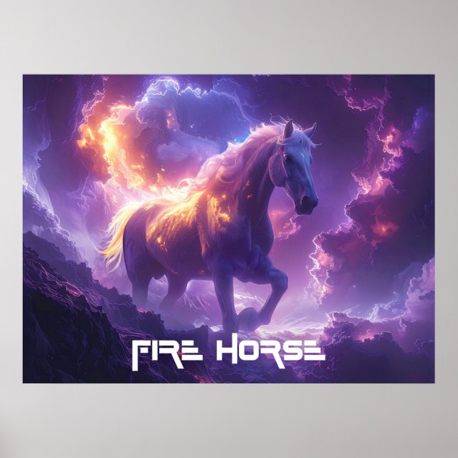 FEUERPFERD - SHENG XIAO POSTER (Vorne)