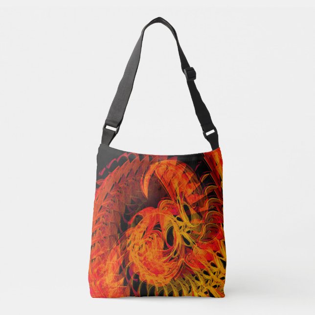 Feuerplatz Spaß!.... Tragetaschen Mit Langen Trägern (Vorderseite)