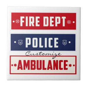 Feuerpolizei Fliese