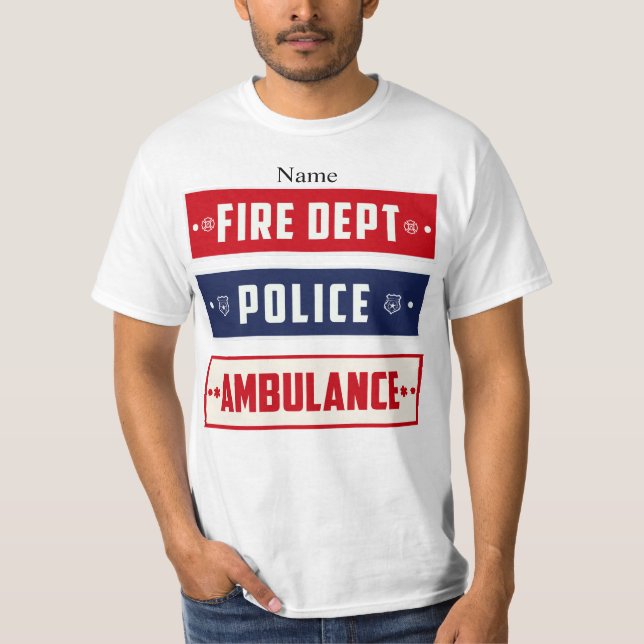 Feuerpolizei Logo Thunder_Cove T-Shirt (Vorderseite)