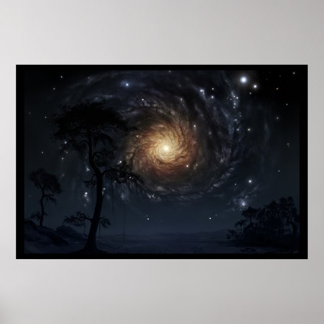 Feuerrad Poster (Vorne)