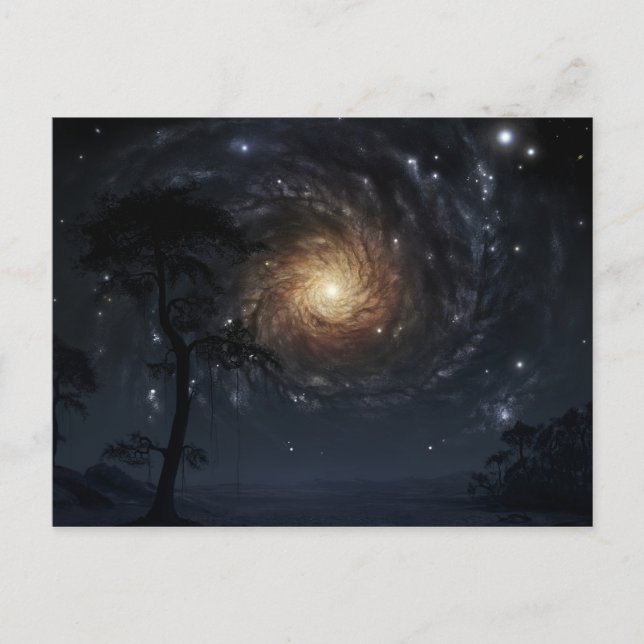 Feuerrad Postkarte (Vorderseite)