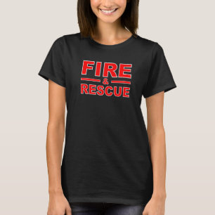 FEUERRETTUNG FEUERWEHR FEUERWEHRMANN KINDER JUGEND T-Shirt