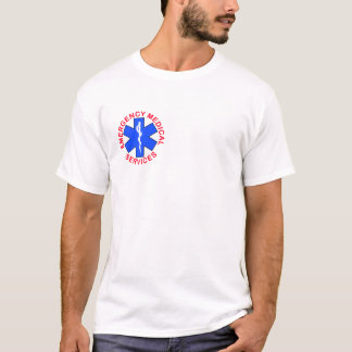 Feuerrettungs-Notfallmedizinischer T - Shirt EMS