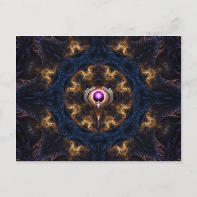 Feuerring Postkarte (Vorderseite)