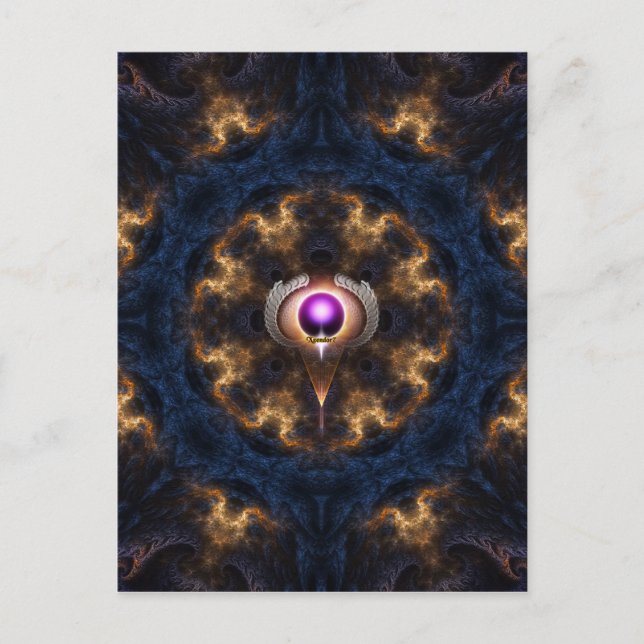 Feuerring Postkarte (Vorderseite)