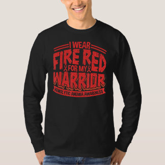 Feuerrotes Band kämpfen für hämolytische Anämie Kr T-Shirt