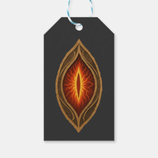 Feuerrotes Feuer-Auge-Dunkler-Herr-Fantasie-Emblem Geschenkanhänger