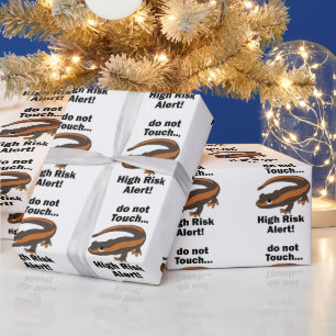 Feuersalamander Nicht Berühren Hochrisikowarnung L Geschenkpapier