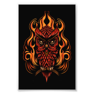 Feuerschale Fotodruck