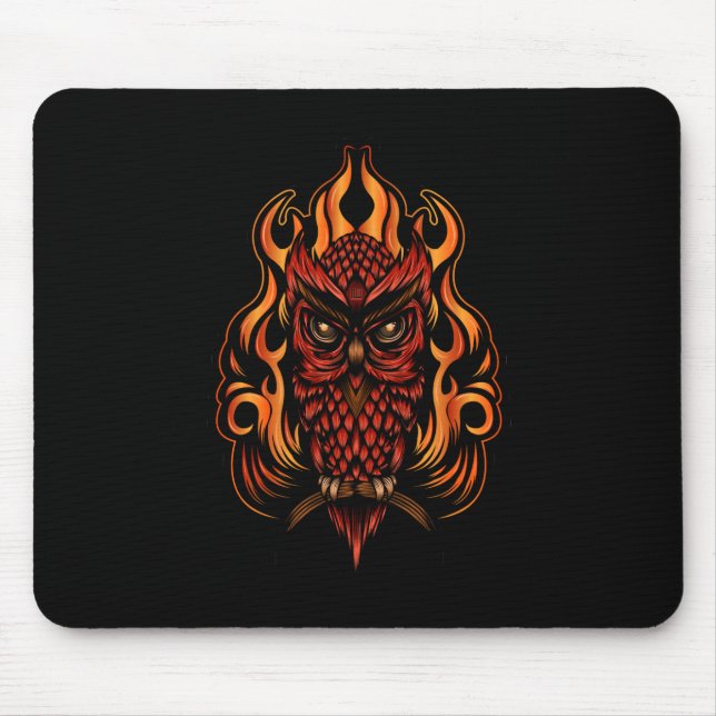 Feuerschale Mousepad (Vorne)