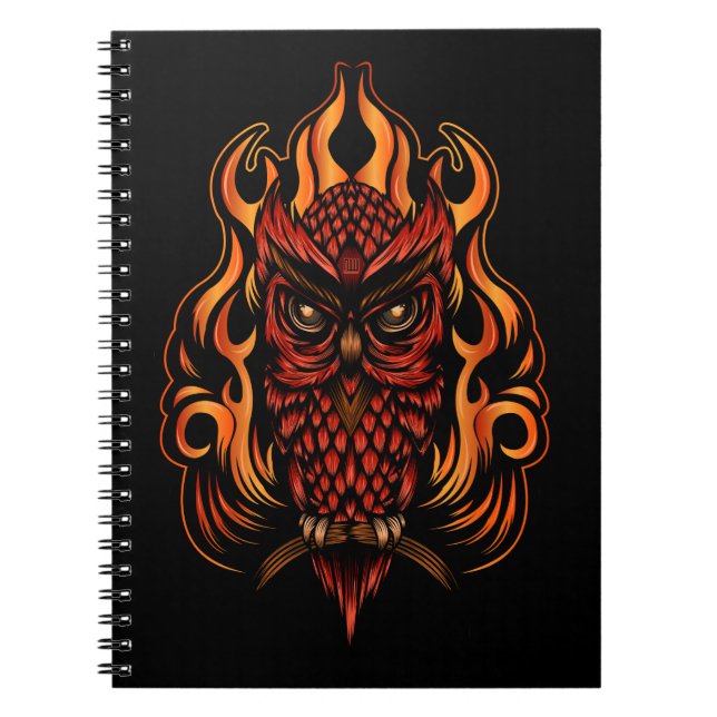 Feuerschale Notizblock (Vorderseite)