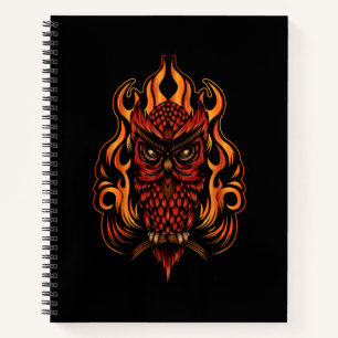 Feuerschale Notizbuch