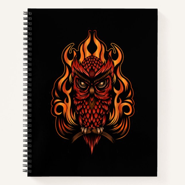 Feuerschale Notizbuch (Vorderseite)