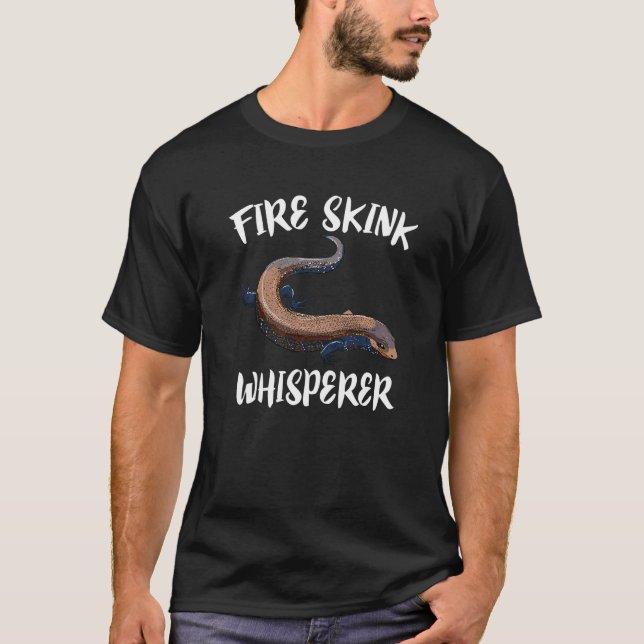 Feuerschnepfe Whisperer Lizard Hausbesitzer T-Shirt (Vorderseite)