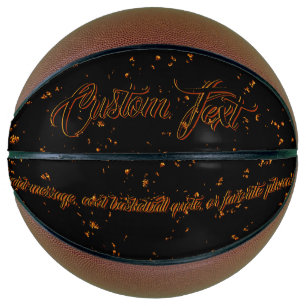 Feuerschrecken-Overlay-Namensnotierung für das Bre Basketball