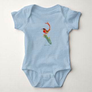 Feuerschwanzvogel Baby Strampler