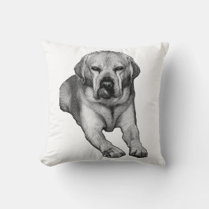 Feuerseitentabelle in Tinte Kissen