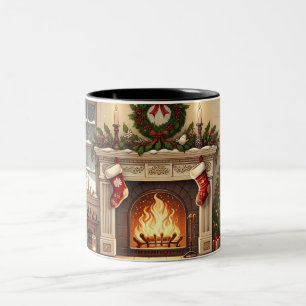 Feuerside Holiday Charm Zweifarbige Tasse