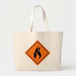 Feuersign Jumbo Tote Bag Stoffbeutel