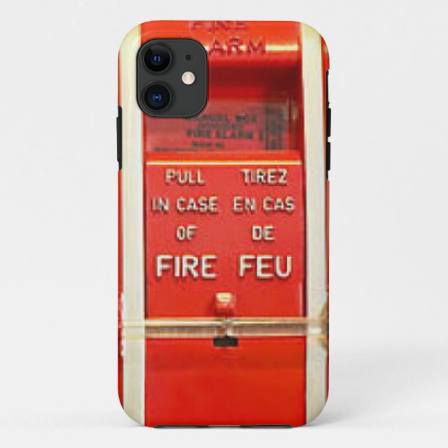 Feuersignal Case-Mate iPhone Hülle (Rückseite)