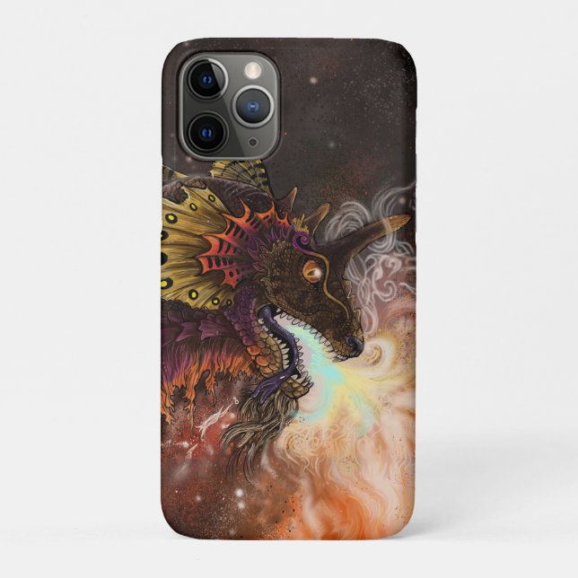 Feuerspitzter Drache Case-Mate iPhone Hülle (Rückseite)