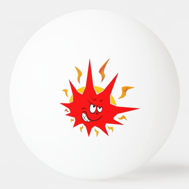 Feuerstar Hot Superstar Weide Tischtennisball (Vorderseite)