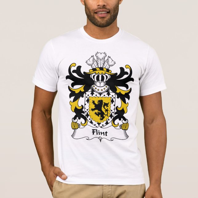 Feuerstein-Familienwappen T-Shirt (Vorderseite)