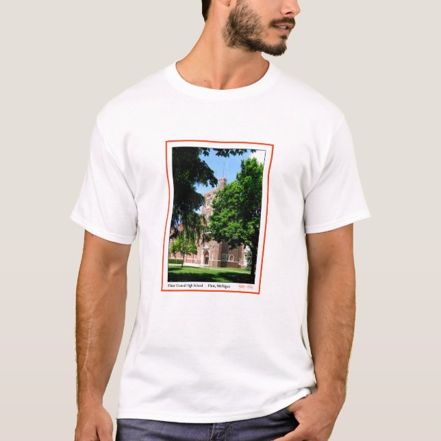 Feuerstein-zentrales Hoch T-Shirt (Vorderseite)
