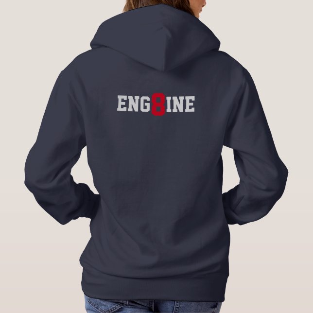 Feuerstelle 8 Frauenheld Hoodie (Rückseite)