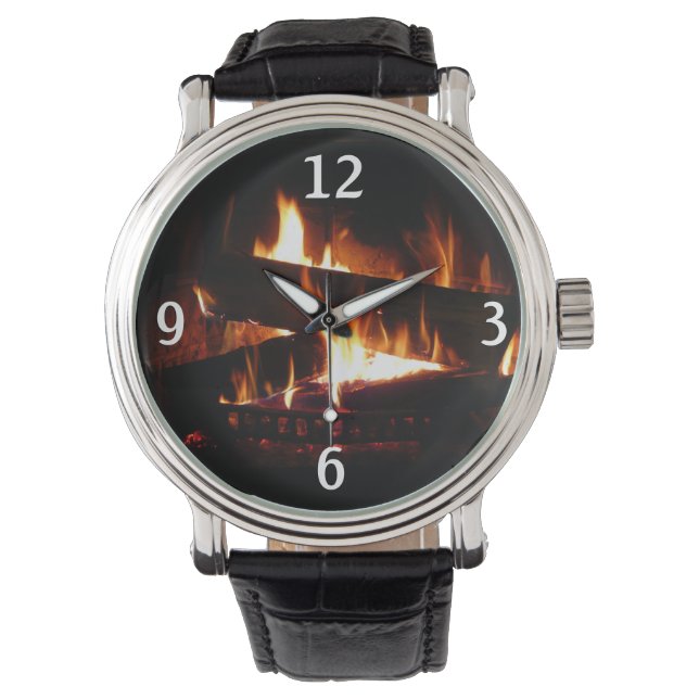 Feuerstromfotografie Armbanduhr (Vorderseite)