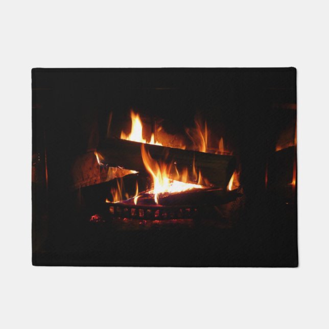 Feuerstromfotografie Fußmatte (Vorderseite)