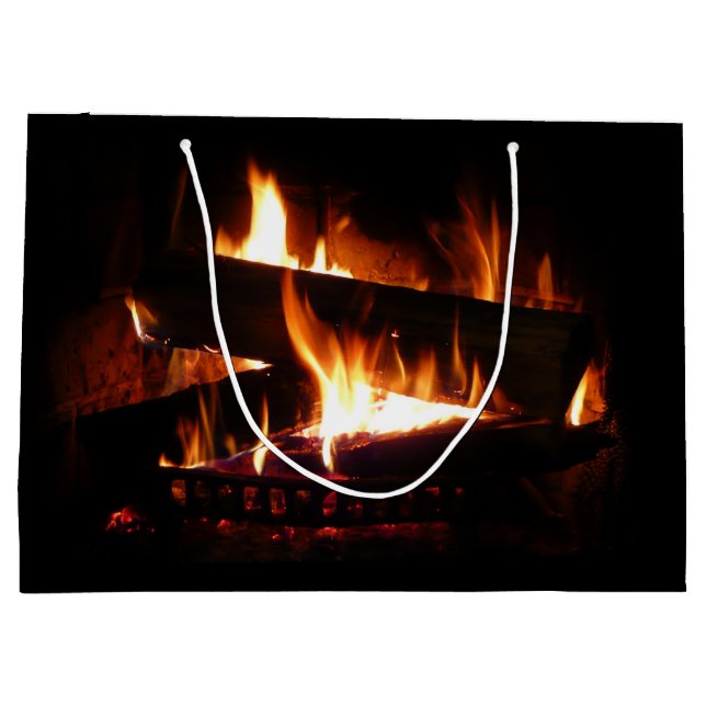 Feuerstromfotografie Große Geschenktüte (Rückseite)