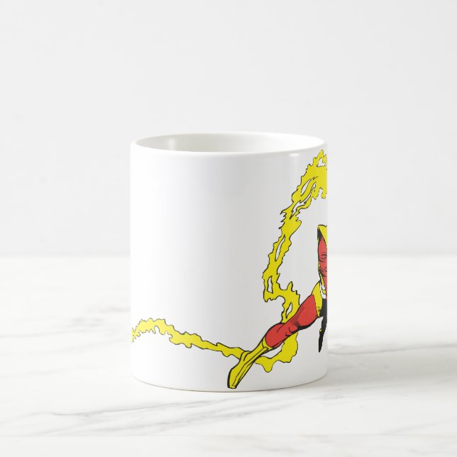 Feuersturm Pfad der Flammen Kaffeetasse (Mittel)
