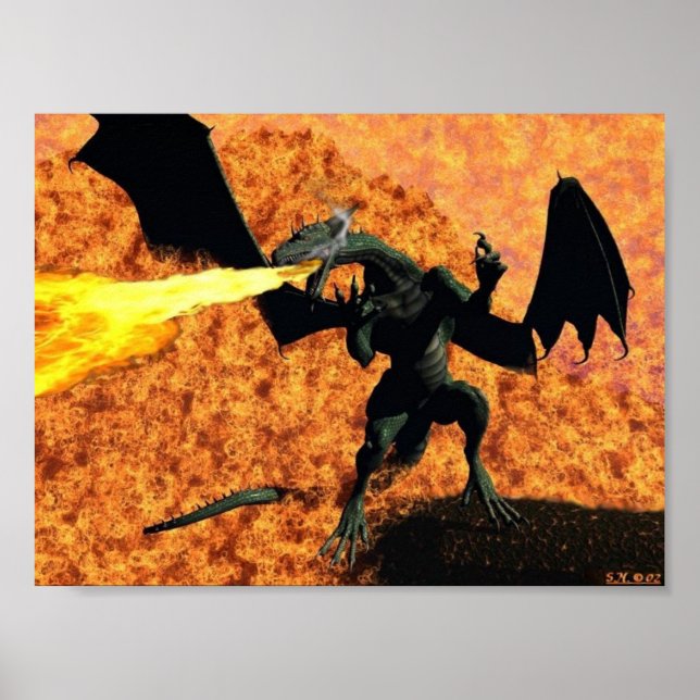 Feuersturm Poster (Vorne)