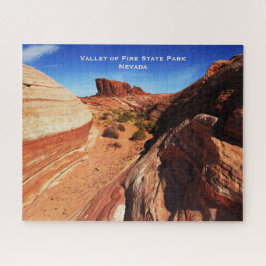 Feuertal, NV, Dramatische Landschaft, Südwesten Puzzle